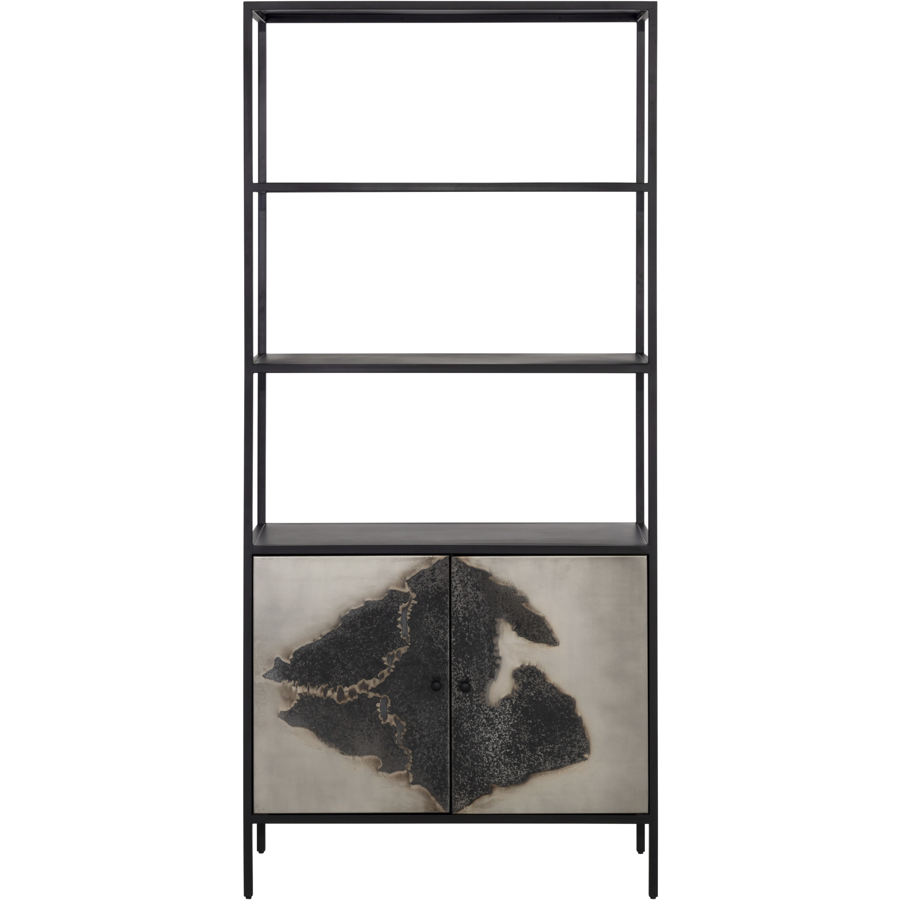 Arlington Black Bookcase